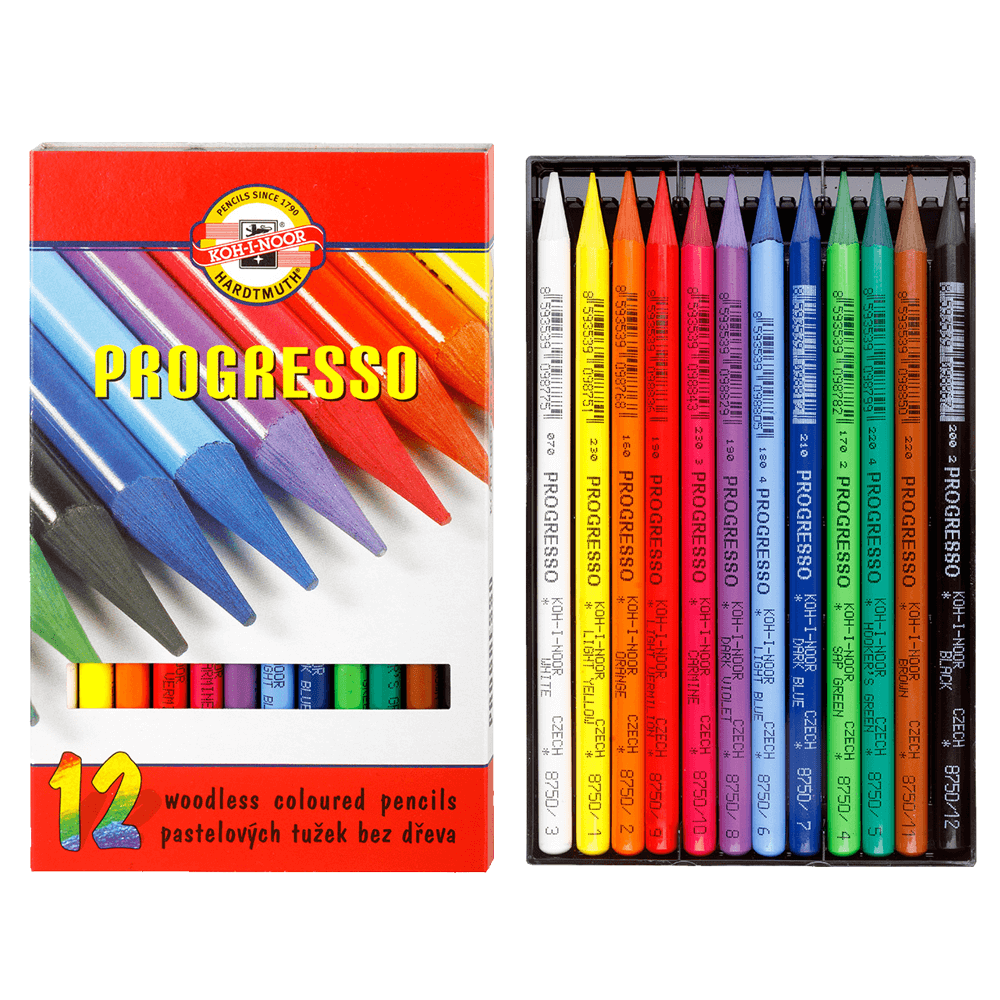 Lápis Integral Colorido Koh-I-Noor 12 cores